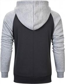 img 3 attached to Stay Cozy And Fashionable With DUOFIER Men'S Pullover Hoodies Featuring Kangaroo Pocket