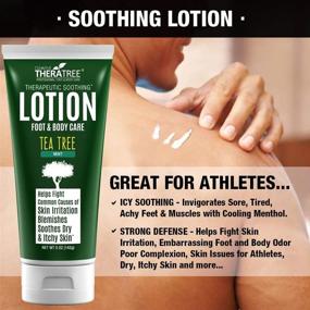 img 1 attached to Oleavine TheraTree Tea Tree And Neem Oil Lotion: Soothe Skin Irritation And Combat Body Odor