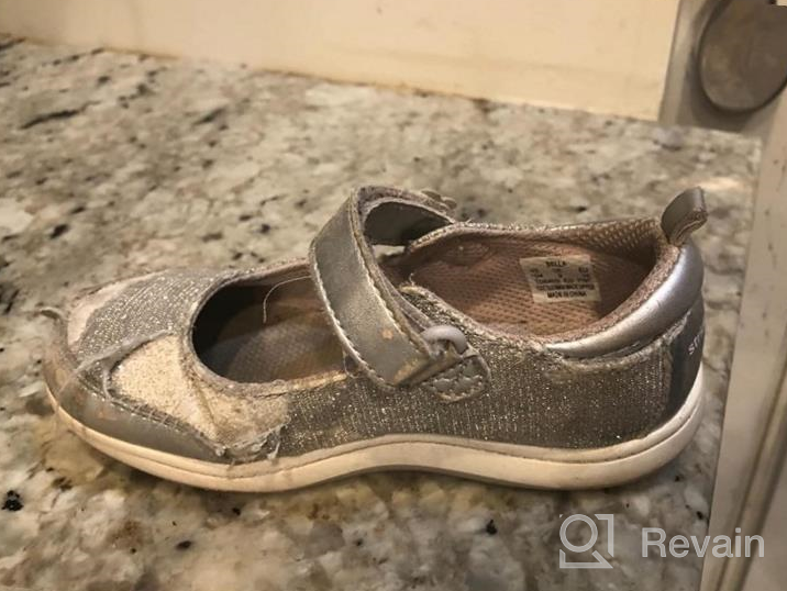 img 1 attached to 👟 Shine in Style with Stride Rite Girls' Silver Shoes for Little Girls review by Jacob Sampino