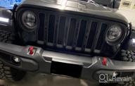 img 1 attached to 2018-2020 Jeep Wrangler JL LED Fender Light Kit With Sequential Flashing Turn Signal + Side Marker Lights (DOT) - FIERYRED JL review by Tony Watts