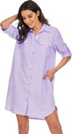 👗 womens sleeve casual pockets dresses: manaixuan women's clothing collection логотип