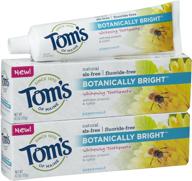 🌿 discover the refreshing power of toms maine botanically bright peppermint oral care logo