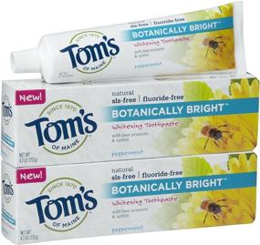 img 2 attached to 🌿 Discover the Refreshing Power of Toms Maine Botanically Bright Peppermint Oral Care