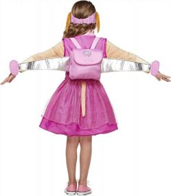 img 2 attached to Deluxe PAW Patrol Skye Costume For Toddlers - Officially Licensed By Spirit Halloween