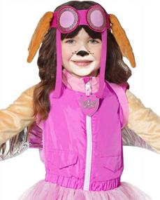 img 3 attached to Deluxe PAW Patrol Skye Costume For Toddlers - Officially Licensed By Spirit Halloween