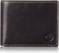 👝 timberland hunter leather passcase trifold wallet for men's accessories in card cases & money organizers logo