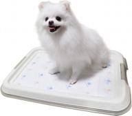puppy pee pad holder tray for dog training pads - 19.2"x14 logo