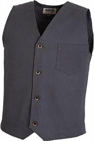 img 1 attached to Stay Warm And Stylish With The Stormy Kromer Brushman Vest!