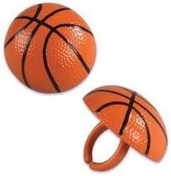 img 1 attached to 🏀 Score Big with Basketball Cupcake Rings - 24 ct!