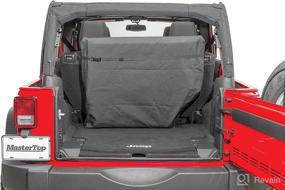 img 2 attached to 🚗 MasterTop Freedom Top Storage Bag: Convenient Carrying Handle & Multi-Pocket Compartments - Ideal for 2007-Current Jeep JK, JKU, JL & JLU Wranglers with Factory Hard Top Freedom Panels (13100001)