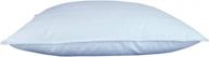 ultimate comfort for stomach sleepers: hypoallergenic down alternative bed pillow with extra softness (standard size) logo