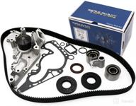 🔧 high-quality timing belt water pump kit for lexus gx470, sc430, toyota 4runner, sequoia, tundra, lx470, land cruiser, gs400, ls400, sc400 - 4.0l 4.3l 4.7l v8 dohc, 1998-2009, 2001-2007 logo