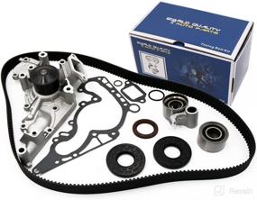 img 1 attached to 🔧 High-Quality Timing Belt Water Pump Kit for Lexus GX470, SC430, Toyota 4Runner, Sequoia, Tundra, LX470, Land Cruiser, GS400, LS400, SC400 - 4.0L 4.3L 4.7L V8 DOHC, 1998-2009, 2001-2007