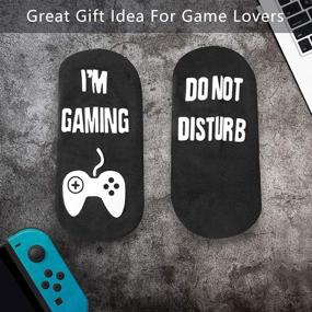 img 2 attached to Gaming Socks For Men And Boys - Perfect Valentine'S Day Gifts For Gamers!