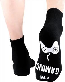 img 3 attached to Gaming Socks For Men And Boys - Perfect Valentine'S Day Gifts For Gamers!