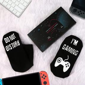 img 1 attached to Gaming Socks For Men And Boys - Perfect Valentine'S Day Gifts For Gamers!