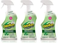 🌿 odoban 32 fl oz (pack of 3) eucalyptus odor eliminator and laundry refresher - ready-to-use disinfectant and eliminator логотип