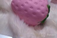 img 1 attached to 4.7" Jumbo Squishies: Slow Rising Kawaii Scented Strawberry Stocking Stuffers review by Kevin Parker