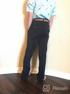 img 1 attached to Tommy Hilfiger Boys' Dress Midnight Pants: Stylish & Quality Boys' Clothing review by Maurice Hurd