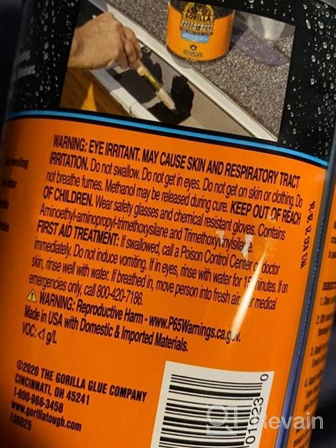 img 1 attached to 32Oz Gorilla White Waterproof Patch & Seal Liquid For Effective Sealing (Single Pack) review by Dante Obong