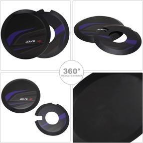 img 2 attached to 🔒 DRZ400 Case Saver - Motorcycle Clutch Case Protector Guards for All Years DRZ400 Series (DRZ400E, DRZ400S, DRZ400SM) - Black Dirt Bike Accessories with Patterns