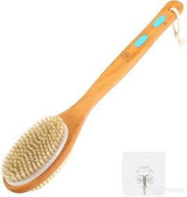 img 4 attached to 1Ux Bristles Dual Sided Scrubber Exfoliator