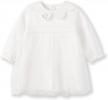 pureborn baby girl's christening dress baptism dress tulle special occasion dress logo