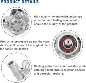 img 2 attached to Power Steering Pump Power Assist Pump for 01-03 Acura CL, 01-02 MDX, 99-03 TL, 03-04 Honda Pilot - Replace # 21-5290 56110-PGK-A01 56110-P8E-A01 56110-PVF-A01