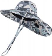 stay protected and stylish with funky junque's upf 50+ kids sun hat logo