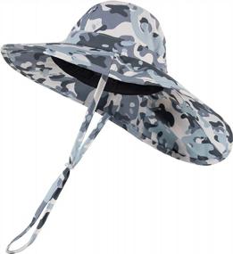 img 4 attached to Stay Protected And Stylish With Funky Junque'S UPF 50+ Kids Sun Hat
