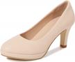 wuiwuiyu women's high heels office pumps slip-on evening dress court shoes stiletto logo