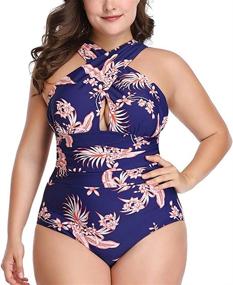 img 3 attached to YOU Backless Coverage Swimsuit Beachwear Women's Clothing : Swimsuits & Cover Ups