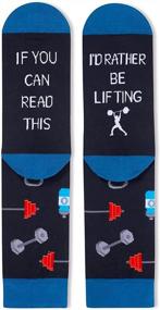 img 2 attached to Novelty Athletic Socks For Golf, Fishing, Baseball, Chess - Perfect Gift For Sports Enthusiasts And Bookworms