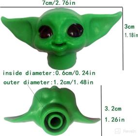 img 1 attached to Baby Yoda Toothpaste Topper 2022: A Fun Baby G-rogu Toothpaste Cap Dispenser for Kids & Adults - Must-Have Baby Closing Toothpaste Squeezer for Fans!