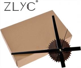 img 1 attached to ZLYC 12 Inch Acrylic Vintage European Style DIY Quartz Gear Wall Clock