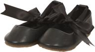 👯 girls ballet shoes ribbon little girls' shoes - flats: graceful and elegant footwear for young ballerinas логотип