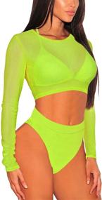 img 4 attached to Sovoyontee Sapphire Women's Two-Piece Swimsuit: Stylish Women's Clothing Collection at Swimsuits & Cover Ups