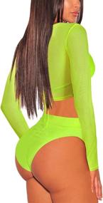 img 3 attached to Sovoyontee Sapphire Women's Two-Piece Swimsuit: Stylish Women's Clothing Collection at Swimsuits & Cover Ups