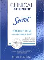 👻 completely invisible secret clinical deodorant logo