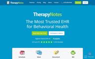 img 1 attached to TherapyNotes review by Mario Beckwith