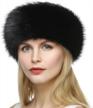winter faux fur headband for women - earwarmer earmuff hat for skiing by dikoaina logo