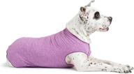 🐾 gold paw sun shield dog tee: all-season t-shirt with uv protection and pet anxiety relief – prevents foxtails, alopecia, and wound care – machine washable логотип