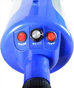 img 2 attached to Фен Blue SHELANDY Pet Hair Force с нагревателем - мощная воздуходувка для ухода за вашим четвероногим компаньоном