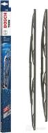 🚗 bosch 3397001539 original equipment replacement wiper blade set - 26"/22" twin standard | automotive wiper blades (pack of 2) logo