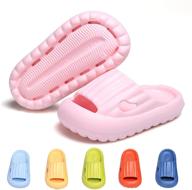 👶 grembeb anti collision non slip boys' toddler slippers: perfect sandals alternative логотип