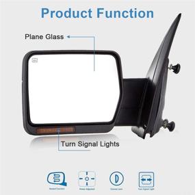 img 2 attached to ECCPP Towing Mirrors Heated 2007 2014