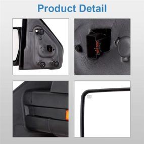 img 1 attached to ECCPP Towing Mirrors Heated 2007 2014