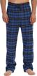 gioberti men's yarn dye brushed flannel pajama pants with elastic waistband for enhanced comfortability logo