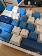 img 1 attached to Enhance Your Keyboard Game With Ducky'S 31-Piece Rubber Double Shot Backlit Keycaps Set - Compatible With Ducky Keyboards And MX; Comes In Blue review by Tingate Skrbec