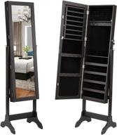 securely store and organize your jewelry with langria's lockable jewelry armoire логотип